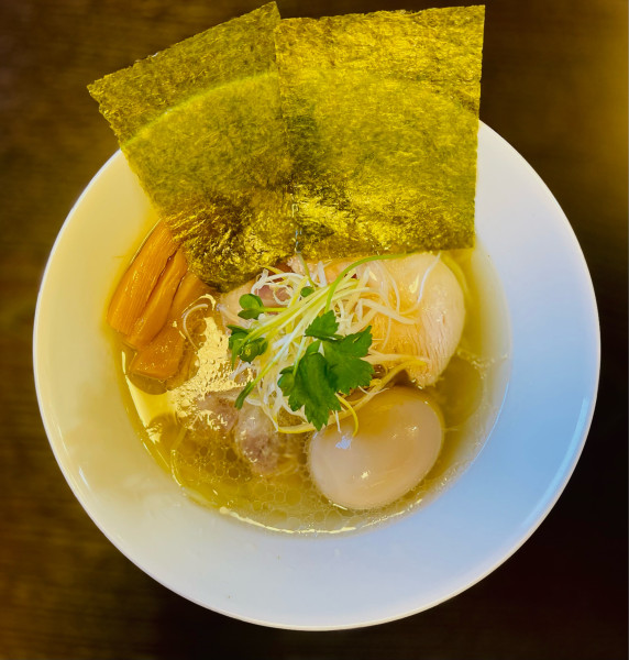 「特製鴨がら中華そば」@戸田ラーメンベース 和み食堂の写真