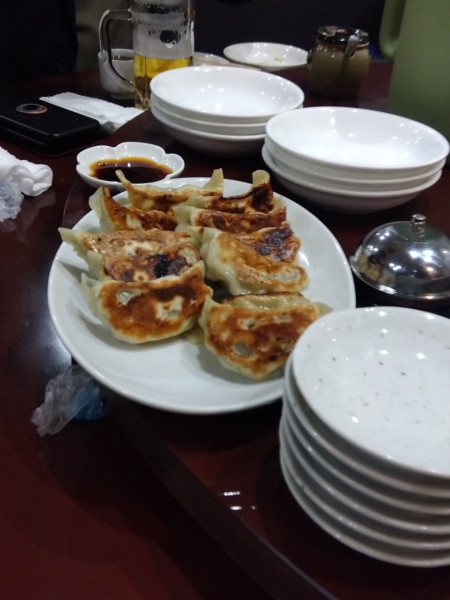 「焼き餃子」@本格中華料理 味珍 ベルタウン店の写真