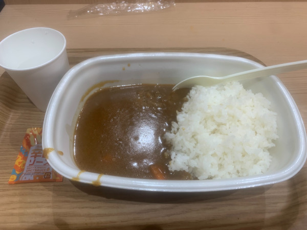 「カレー 600円」@すき家 関西国際空港店の写真