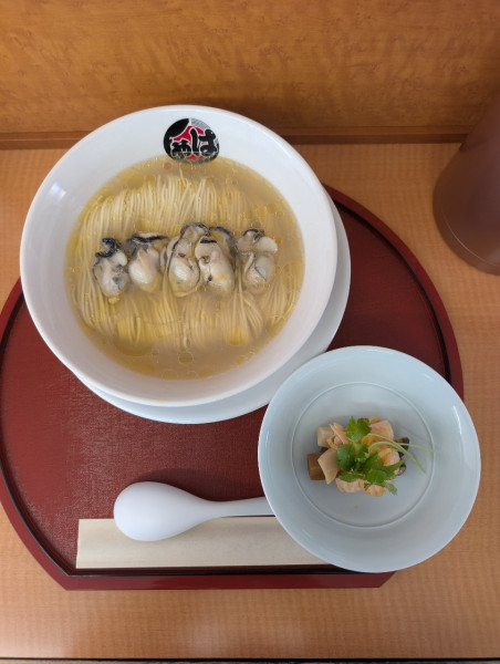 「牡蠣鯛らーめん」@らーめん はやしの写真