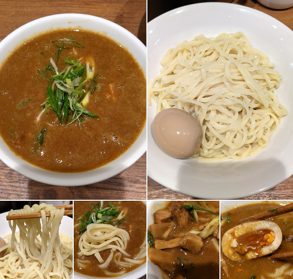 「味玉カリーつけめん(中盛)　1300円」@麺好獅子團の写真