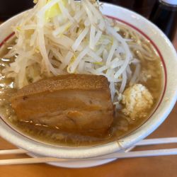 豚そば肉一枚(¥1020)+野菜マシ(¥50)