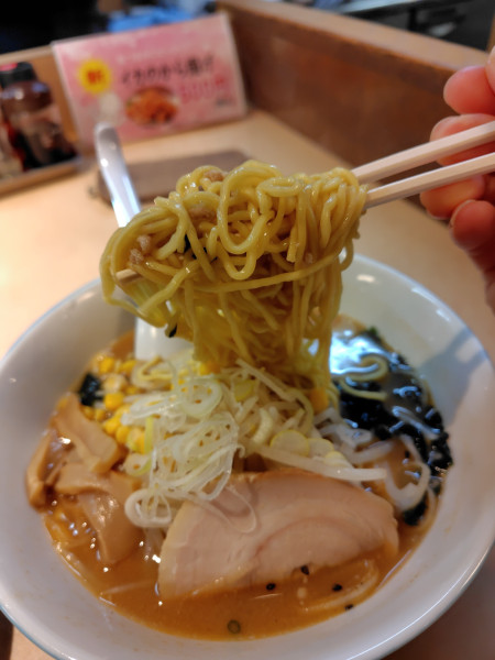 「味噌󠄀ラーメン　税込730円」@らーめん どさん子 葛西駅店の写真