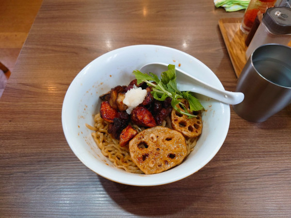 「【限定】鶏から甘酢冷やし麺」@中華蕎麦 晴天の写真