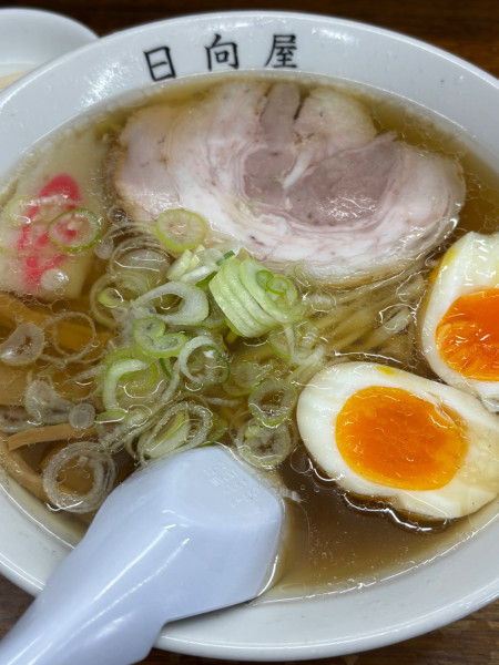 「ラーメン」@青竹手打ちラーメン 日向屋の写真
