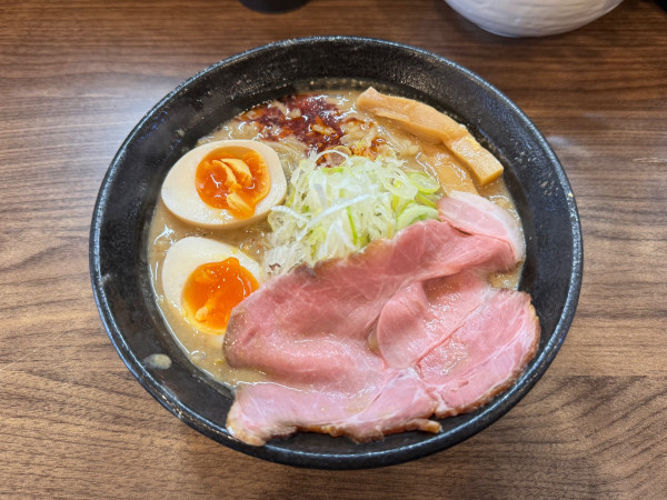 「みそラーメン＋味玉」@麺処 となみの写真