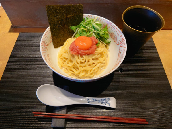 「【限定】冷やし明太クリームまぜそば」@麺屋 ずぅうの写真