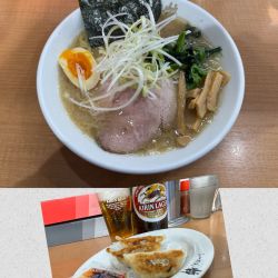 しお豚骨らーめん