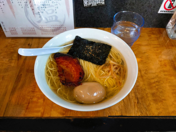 「塩玉そば」@塩そば 桑ばらの写真