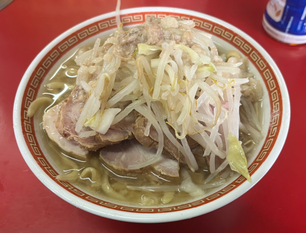 「小ラーメン豚Wヤサイアブラ」@ラーメン二郎 目黒店の写真