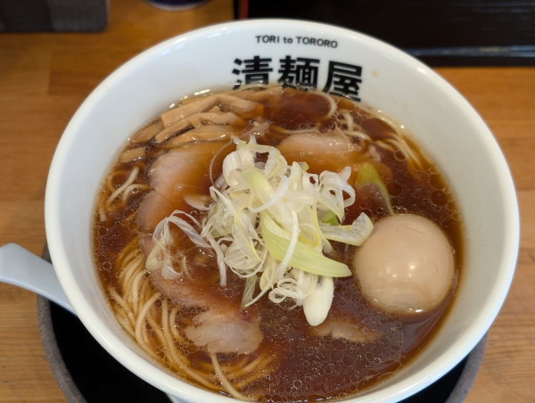 「鶏そば醤油」@清麺屋の写真