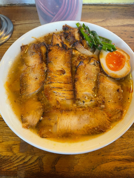 「焼豚らーめん」@焼豚ラーメン 三條 葛飾店の写真