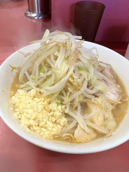 「少なめ」@ラーメン二郎 ひばりヶ丘駅前店の写真