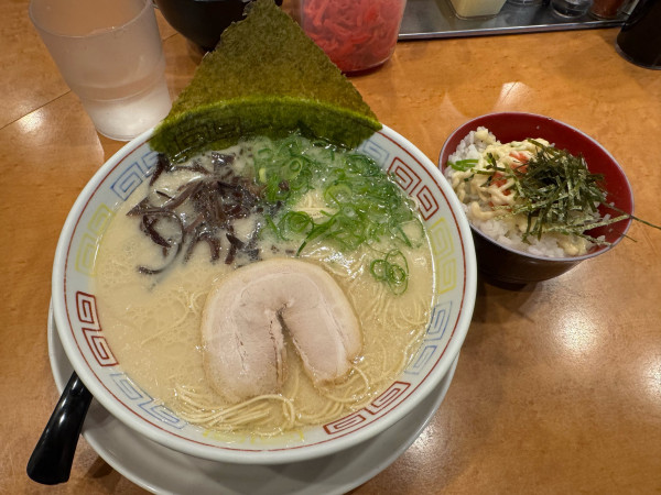 「ランチセット950円」@つけ麺中華そば 節 本八幡店の写真