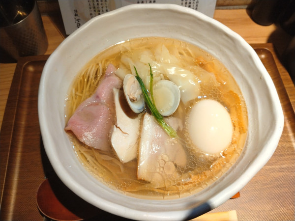 「特製和出汁そば(塩)¥1480-」@拉麺 江戸壱の写真