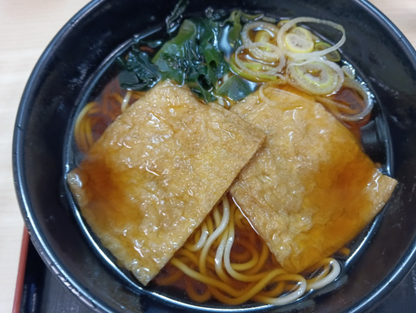 「キツネそば（￥490）」@名代 箱根そば 相模大野店の写真