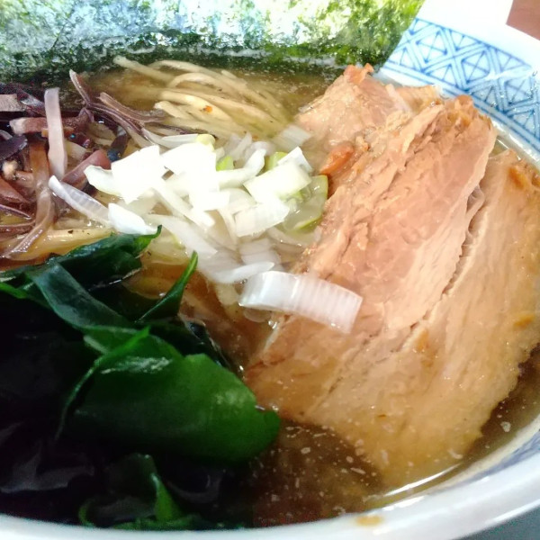 「#ぶぅちゃん細麺Ver #ニンニク #1050円」@ラーメン ぶぅさんの写真