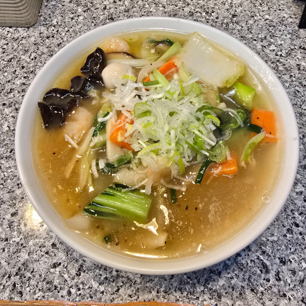 「あんかけ海老そば チャーハン」@麺屋 有希の写真