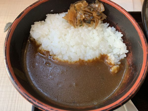 「そばと（小）カレーセット」@生そば 玉川 錦糸町駅前プラザビル店の写真