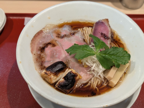 「紀州鴨そば」@燃えよ麺助の写真