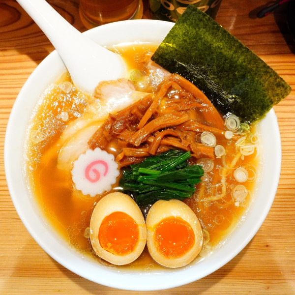 「しおラーメン＋COEDO毬花」@オランダ軒の写真