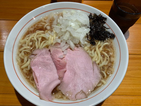 「背脂煮干し中華そば 醤油 (950円)」@背脂煮干し中華そば 和市 大崎店の写真