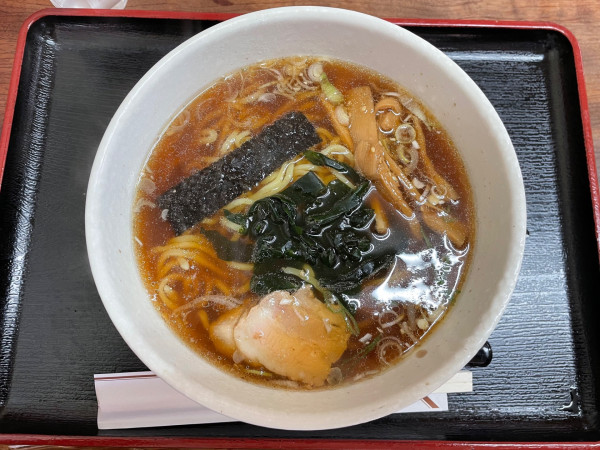 「しょう油ラーメン　￥５５０」@ラーメンまるやの写真