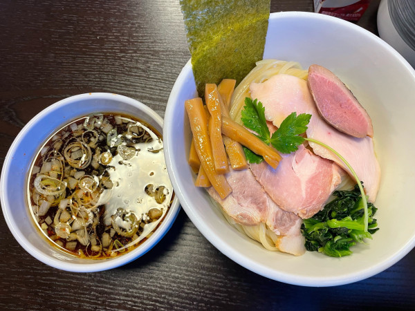 「鴨がらつけ麺 大盛」@戸田ラーメンベース 和み食堂の写真