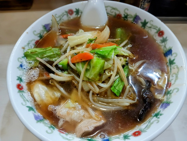 「野菜ラーメン（￥700）」@中華飯店 吟月の写真