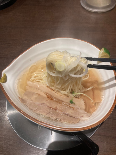 「鯛塩ラーメン850 麺大盛120」@麺屋 軌跡 本店の写真
