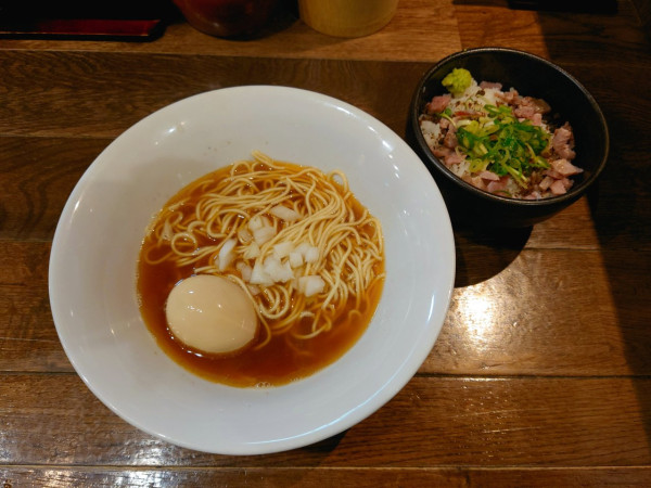「醤油煮干(朝ラー)」@柳橋 和nicoの写真