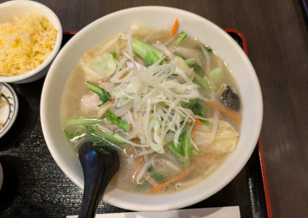 「野菜タンメン：950円」@中国料理 歓迎您の写真