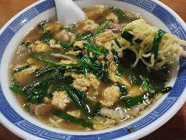 「ニラ玉ソバ(800)」@大連の写真