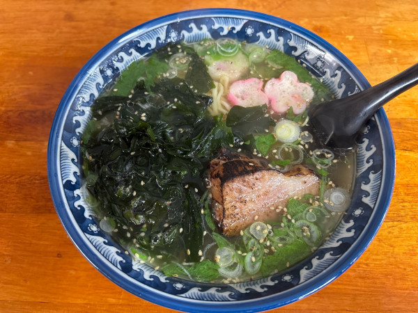 「塩そば」@米沢ラーメン 鈴木屋の写真