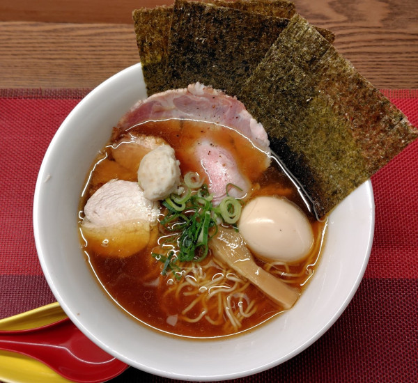 「特製醤油らぁめん 1300円」@麺LOUISの写真