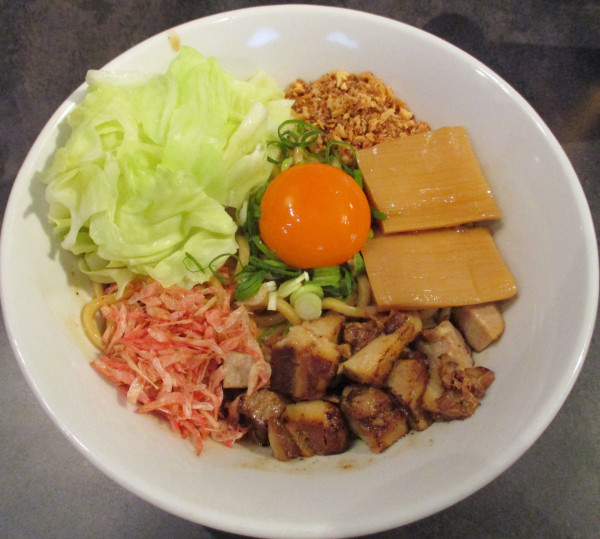 「EBIまぜそば 950円」@つけ麺 GAKUの写真