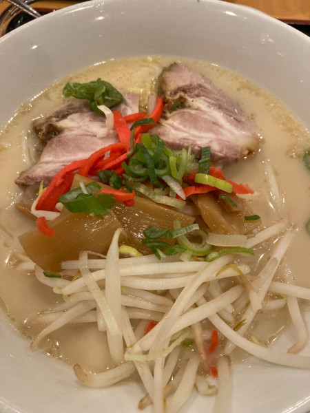 「九州ラーメンセット¥900」@中華 女児紅の写真