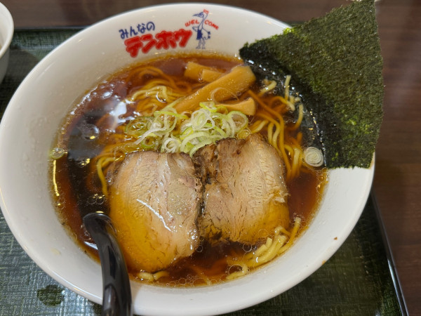 「おすすめ中華そば」@テンホウ イオン上田店の写真