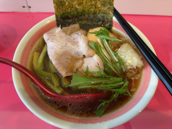 「戦慄の蛤煮干らぁめん(太麺)」@ハイデンコッコFACTORY 戦慄のワコマチカの写真