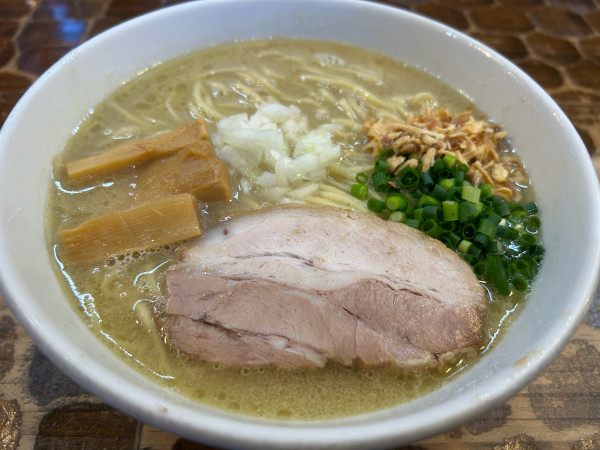 「濃厚鶏白湯そば・大」@つけめん・らーめん活龍 下館店の写真
