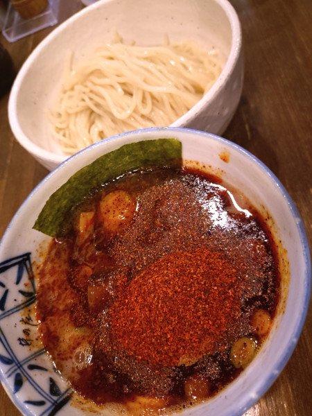 「辛辛つけ麺、中盛」@麺処 井の庄の写真