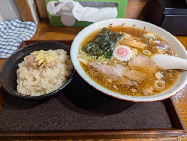 「政好セット」@中華そば政好の写真