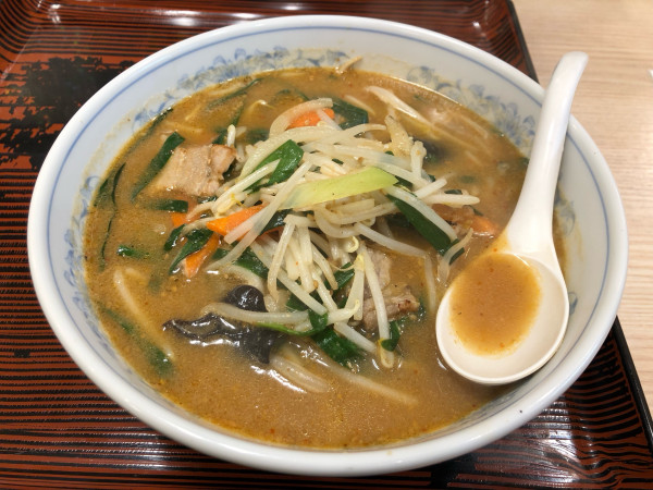 「みそラーメン」@ぎょうざの満洲 東長崎南口店の写真