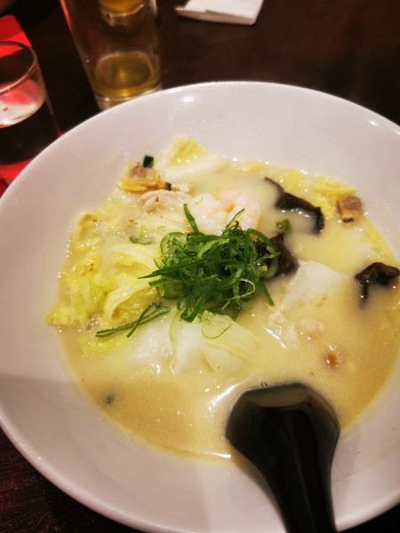 「タマシャモちゃんぽん」@やまむろラーメンの写真