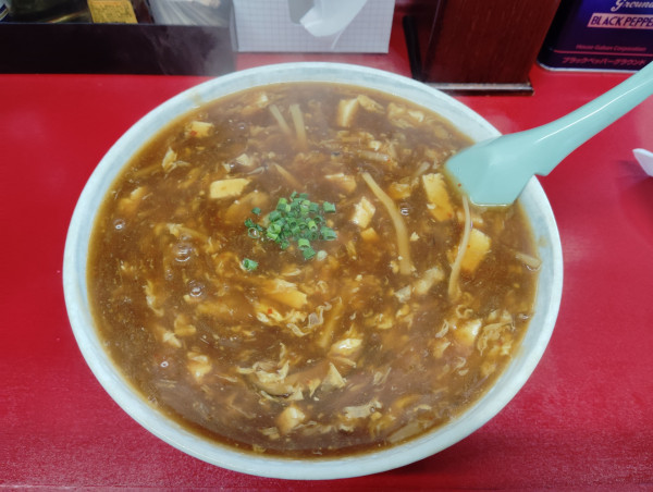 「オススメ　酸辣湯麺　　　　980円」@あ麺んぼの写真
