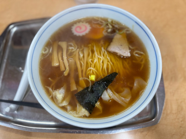 「中華そば(玉1個)850円」@一ノ割大勝軒の写真