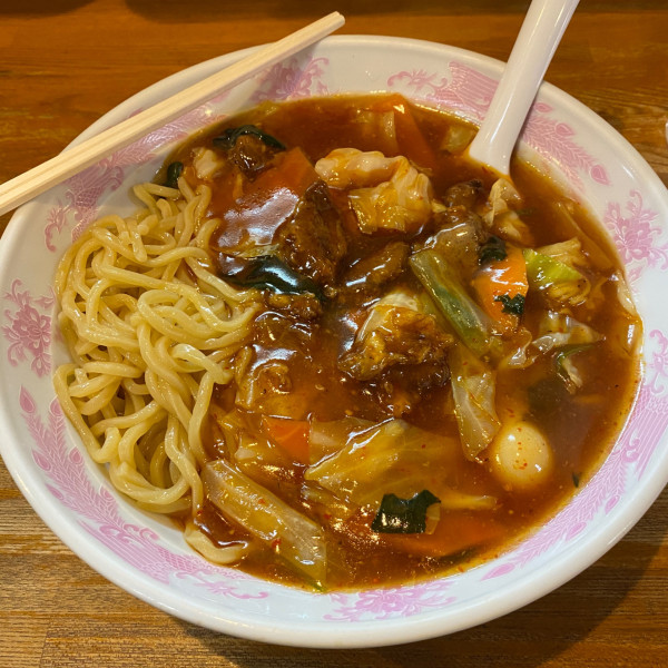 「肉スタミナ冷やしメン」@ラーメン 現代の写真