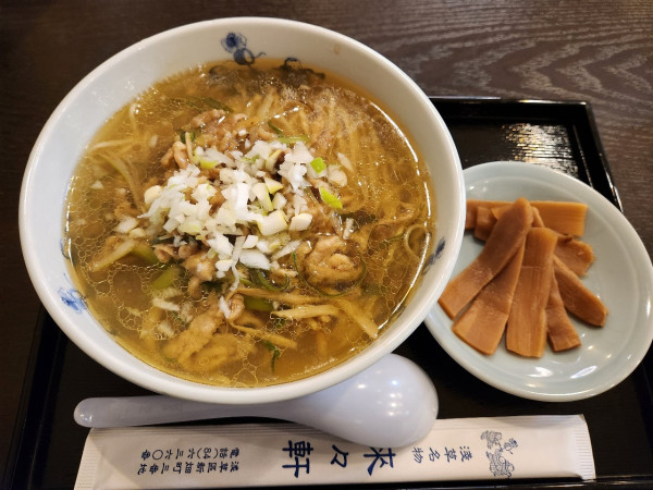 「肉絲麺(ロースーメン)」@淺草 來々軒の写真