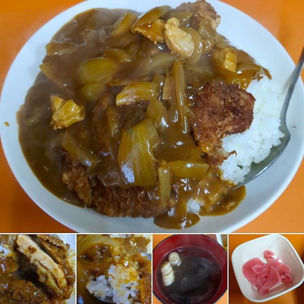 「カツカレーライス　1000円」@光栄軒の写真