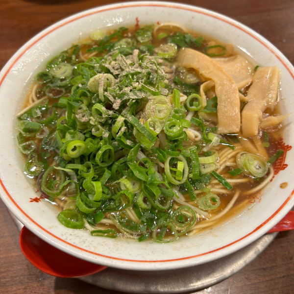 「らーめん660円」@神戸ラーメン 第一旭 三宮本店の写真